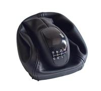 Dnhqknoaf Car Shift Knob Cover Gearshift Lever Knob Stick Shifter Manual 5 6 Speed for Benz for C Class for W203 for S203 Leather Gaitor Boot Cover(6 Speed-A)