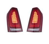 Dnhqknoaf For Chrysler For 300c 2011-2014 Car Taillights Assembly Upgrade Dynamic Flashing Tail Lights Assembly(Red one set)
