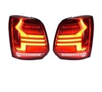 Dnhqknoaf For VW For Polo 2011-2018 Car Taillights Assembly Upgrade Dynamic Flashing Tail Lamps Tail Lights Assembly