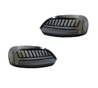 Dnhqknoaf For VW For Scirocco 2009-2014 Auto Rear Back Lamps Assembly Upgrade Style Car Taillight Streamer Turn Tail Light Tail Lights Assembly(Black one set)