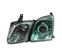 Dnhqknoaf Front Light Assembly Assy For Lexus LX470 1998 1999 2000-2007 Car Front Bumper Xenon Head Light Lamp Driving Lamp Head Lamp Light Halogen Car Headlight Assemblies(Green Left Xenon)