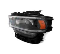 Dnhqknoaf Front Light Assembly Assy For Ram 2500 3500 2019 2020 2021 2022 2023 2024 Black Bezel LED DRL Left Right Side Head Light Car Headlight Assemblies(Front left)