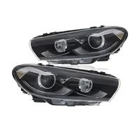 Dnhqknoaf Front Light Assembly Assy For VW For Scirocco 2009-2015 Year LED Headlight Assembly With Daytime Running Light Car Headlight Assemblies(Original is Halogen B)