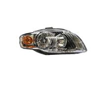 Dnhqknoaf Headlight assembly For A4 B7 2006 2007 2008 Headlamp Car Headlight Assembly Replacement Front Lamp Whole Auto Light Assembly(Halogen Right)