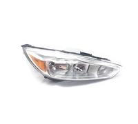 Dnhqknoaf Headlight assembly For Focus 2015 2016 2017 Headlight Assembly Car Headlamp Front Auto Light Whole Assembly(Left,Yellow)