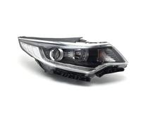 Dnhqknoaf Headlight assembly For Kia For K5 2016-2018 No LED/LED Front Bumper Headlight Driving Light Signal Lamp Head Light Daytime Running Lights Assembly(Only Right No LED)