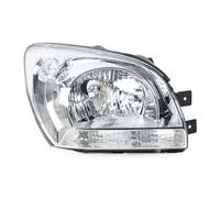 Dnhqknoaf Headlight assembly For Kia For Sportage 2005-2008 Running Light Driving Lamp Auto Parts 921011F031 921021F031 Car DRL Front Headlamp Assembly(White Right)
