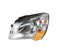 Dnhqknoaf Headlight assembly For Kia For Sportage 2007-2012 Car Front Headlight Signal Lamp Driving Lamp Electric Head Light Housing Without Bulbs(Only Left)