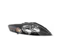 Dnhqknoaf Headlight assembly For Mondeo Fusion 2008-2012 Halogen Headlight Driving Light Signal Lamp Front Bumper Head Light(Black Right)