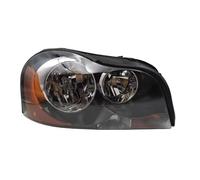 Dnhqknoaf Headlight assembly For Volvo XC90 2002-2014 Front Bumper Head Light Day Light Signal Lamp Driving Light Headlight Car Light Housing Without Bulbs(Only Right)