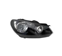 Dnhqknoaf Headlight assembly For VW For Golf 6 2008-2012 Front Bumper Head Light Signal Lamp Driving Lamp Day Light Car Light Aeesmbly(Only Right)