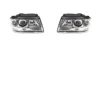 Dnhqknoaf Headlight assembly For VW For Santana 3000 Quantum Corsar Carat Headlamp Assembly Replacement Front Headlights Auto Lamp Whole Car Light Assembly(Halogen Left and Right)