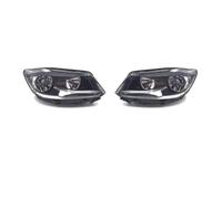 Dnhqknoaf Headlight assembly For VW For Touran Routan 2011 2012 2013 2014 2015 Headlights Car Headlamp Assembly Front Lamp Whole Auto Light Assembly(8 Pin Halogen Left and Right)