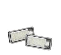 Dnhqknoaf License Number Plate Light LED For A3 For A4 S4 RS4 B6 B7 A6 RS6 S6 C6 S5 Q7 A8 S8 Canbus Error Free Number License Plate Lamp 2pcs LED License Plate Light