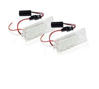 Dnhqknoaf License Number Plate Light LED For A6 C5 4B Sedan 1997~2004 LED Car CanBus No Error Number License Plate Lights Bulb White No Hyper Flash 6000K @12V