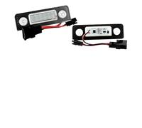 Dnhqknoaf License Number Plate Light LED For Skoda For Octavia Pre-facelift Octavia 2 1Z Facelift Rommester 5J 1Z0943021B 2pcs Car LED Rear License Number Plate Lights
