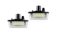 Dnhqknoaf License Number Plate Light LED For Toyota For Alphard Wish Noah/Voxy Estima Caldina Corolla Crown Majesta Starlet Sprinter Celica Raum LED License Plate Light