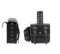 Dnhqknoaf Motor Pannier Bag 1 Pair Motorcycle Saddlebags with Cup Holder Panniers Rear Side Bags Luggage Storage Waterproof Motorbike Saddle Bag(Type A)