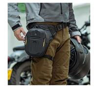 Dnhqknoaf Motor Pannier Bag 35L Large Capacity Riding Fanny Pack Hip Motorcycle Reflective Backseat Helmet Handbag Motorbike Saddle Bag(Waist Strap Bag)