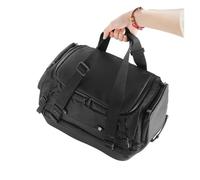 Dnhqknoaf Motor Pannier Bag for Cruiser for Softail for Dyna for Sportsters Universal Motorcycle Motor Handlebar Fork Motorbike Saddle Bag