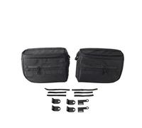 Dnhqknoaf Motor Pannier Bag for Dyna for Street for Bob for FXBB for Softail for Sportster Bar Handlebar Bags + Essential Saddlebag Motorbike Saddle Bag(Saddlebag A)