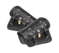 Dnhqknoaf Motor Pannier Bag for Softail for Dyna for Low for Rider for Sport for Glide Motorcycle Swing Swingarm Bag Waterproof Saddlebag Motorbike Saddle Bag