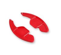 Dnhqknoaf Shifter Paddle Extension for A3 for A4 A4L for A5 for A6 for A7 for A8 for Q3 for Q5 for Q7 for TT S3 R8 MK2 S5 Car Steering Wheel Shift Paddle Extension(Red)