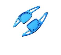 Dnhqknoaf Shifter Paddle Extension for A3 for A4L for A5 for A6L for A7 for A8 for S4 for S6 for S7 for S8 for Q6 2pcs Car Steering Wheel Shift Paddle(Blue)