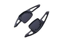 Dnhqknoaf Shifter Paddle Extension for A3 for A4L for A5 for A6L for A7 for A8 for S4 for S6 for S7 for S8 for Q6 2pcs Car Steering Wheel Shift Paddle(Black)