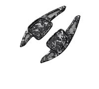 Dnhqknoaf Shifter Paddle Extension for A3 for A4L for A5 for A6L for A7 for A8 for S4 for S6 for S7 for S8 for Q6 Car Shift Equipment Semi Automatic Clutch(Black forging Patter)