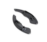 Dnhqknoaf Shifter Paddle Extension for Acura for CDX for MDX for RDX Car Steering Wheel Paddle Shifter Extension Shift ABS Carbon Fiber(Carbon Black)