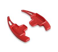 Dnhqknoaf Shifter Paddle Extension for Benz for A B E M Class for W176 W246 W212 W213 W166 for GLK for SLK Car Wheel Paddle Shift Shifters(Carbon Fiber Red)
