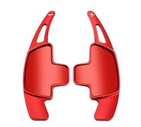 Dnhqknoaf Shifter Paddle Extension for Benz for A Class for W177 for V177 for B C E for W205 W246 W213 for GLA Car Steering Wheel Paddle Shifter Gear Shift(for Type B Red)