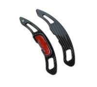 Dnhqknoaf Shifter Paddle Extension for Benz for AMG for A35 for A45 for C63 C43 CLA for GLA for GLC for GLS for GLE 2016-2019 Car Wheel Shift Paddle Shifter(Black Carbon Fiber)