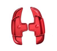 Dnhqknoaf Shifter Paddle Extension for Benz for ML Class for ML250 ML350 ML400 ML500 2012-2015 Shift Paddles Car Steering Wheel Paddle(Red)