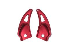 Dnhqknoaf Shifter Paddle Extension for Jeep for Grand for Cherokee 2018 2019 2020 Car Aluminum Alloy Steering Wheel Shift Paddle Shifter(Red)