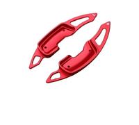 Dnhqknoaf Shifter Paddle Extension for Lexus for GS 12-19 for RX 12-21 for LM for 20 2PCS Aluminum Alloy Car Steering Wheel Shift Paddle Extend Shifter(Red)