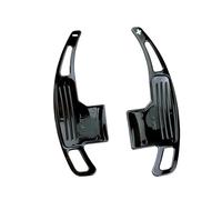 Dnhqknoaf Shifter Paddle Extension for Mustang 2015-2019 Pattern Car Steering Wheel Shift Paddle Extension Shifting(Black)