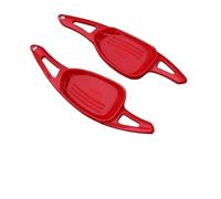 Dnhqknoaf Shifter Paddle Extension for RS3 2016 Car Steering Wheel Extension Shift Paddle Shifter Interior Accessories(Passion Red)