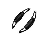 Dnhqknoaf Shifter Paddle Extension for Toyota for Caramry for Corolla for Avalon Car Steering Wheel Paddle Shift Extension ABS Carbon Fiber Shifter(Black)