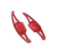 Dnhqknoaf Shifter Paddle Extension for VW for Golf 8 for MK8 R for GTI for Line Car Steering Wheel Rear Shift Paddle(Carbon red)