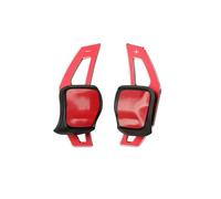 Dnhqknoaf Shifter Paddle Extension for VW for MK6 for GTI R for Jetta for MK5 for Passat for Polo for Sharan for Tiguan for Seat for Leon Wheel Paddle Shift Cover(Type A Red)
