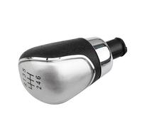 Dnhqknog Car Gear Knobs for Kuga for Escape 2013-2019 MT Gear Shift Knob Manual 6 Speed Handball Accessories Shift Knob Head(Silver)
