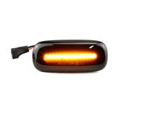 Dnhqknog For A2 For A3 For 8L For A4 For B5 For A6 For 4B For C5 2pcs LED Dynamic Side Marker Light Turn Signal Indicator 8N0 949 127A Wing Rearview Mirror Indicator(Smoky black)