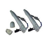 Dnhqknog for Koleos 2009-2018 Front Rear Left Right Outside Door Handle 80640-JY01B 80640-JY01A 80647-JY01A Car Door Handle(Rear Left Right)