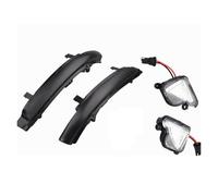 Dnhqknog For Skoda For Octavia 2 For MK2 II A5 For SuperB Puddle Lamp & Scroll Flashing Dynamic Blinker LED Turn Signal Mirror Light Wing Rearview Mirror Indicator