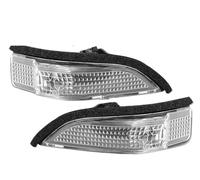 Dnhqknog For Toyota For Yaris 2011 2012 2013 2014 2015-2019 Side Rearview Mirror Light Indicator Turn Signal Lamp Without Bulb Mirror Turn Signal Light(1 pair)