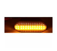 Dnhqknog For VW For Bora For Golf3 For Golf4 For Lupo For Passat For 3B For 3BG LED Dynamic Side Marker Light Turn Signal Wing Rearview Mirror Indicator(Dynamic Smoked)