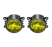 Dnhqknog Front Fog Lights For Peugeot For Partner For Tepee 2012-2022 2 X 30W Car Passenger + Driver LED Fog Light Assembly 6000LM Fog Daytime Running Lamp DRL(XLM Lemon Yellow)