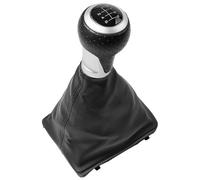 Dnhqknog Gear Stick Knobs for A6 C6 2004-2010 2011 2012 Leather Gear Shift Knob Gear Box Gaitor Boot Cover Car Styling Accessories Replacement Parts Car Gear Shift Knob(B0546)